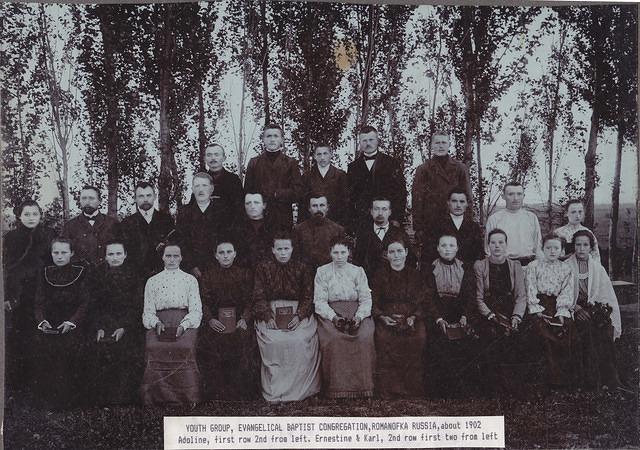Adoline, Ernestine, Karl Koroch - Russia - 1902