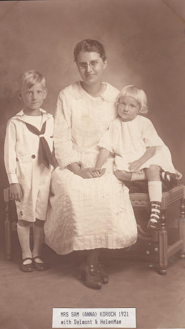 Anna Delmont HelenMae Koroch - 1921