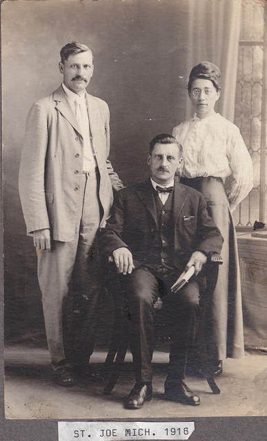 David, Ida, and Karl Koroch - 1916