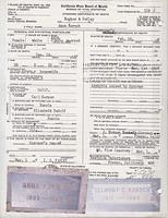Anna Koroch - Certificate of Death - 1927