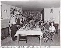 Art & Bette Korock - Korock Thanksgiving - 1962